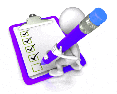 Listado checklist formulario que se completa